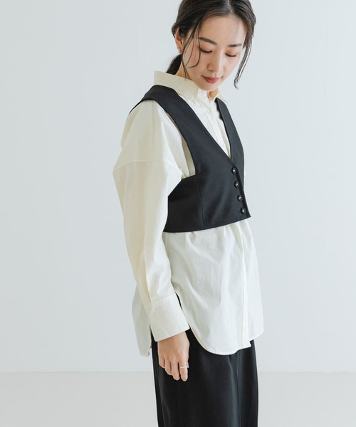 セール】Vネックショート丈ベスト（ベスト）｜URBAN RESEARCH