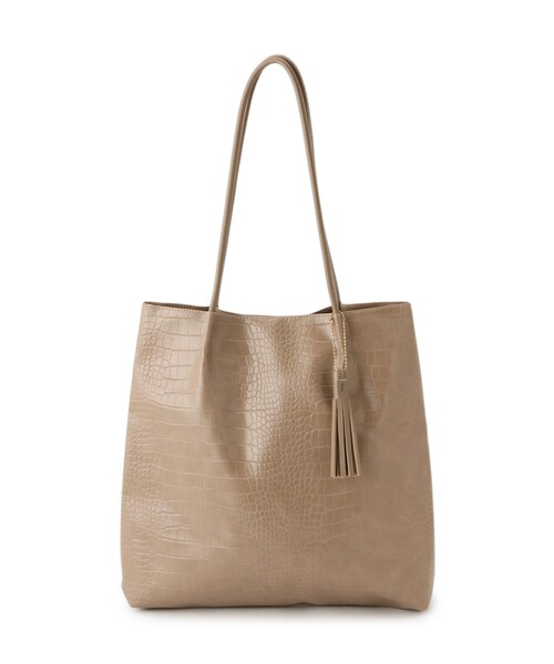 【超美品】タッセルトートショルダーバッグ 超美品】タッセルトートショルダーバッグ チャイナ風バッグ ミニ