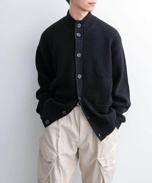 セール】FORK&SPOON ウォッシャブルローゲージニットカーディガン