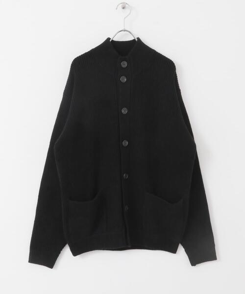 FORK&SPOON(フォークアンドスプーン)の「FORK&SPOON ウォッシャブルローゲージニットカーディガン(カーディガン/ボレロ・メンズ・ブルー/ブラック/グレー系その他・4/5)」の21枚目の写真