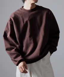 【Los Angeles Apparel】14oz L/S Heavy Fleece PO Crew Garment Dye  ガーメントダイ ヘビーウェイト クルーネック プルオーバースウェットトレーナー 裏起毛 無地 厚手 UNTR