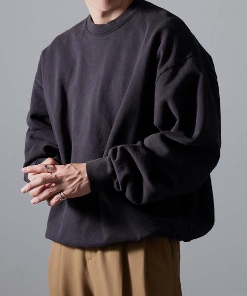 セール】【Los Angeles Apparel】14oz L/S Heavy Fleece PO Crew