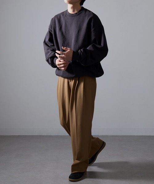 セール】【Los Angeles Apparel】14oz L/S Heavy Fleece PO Crew