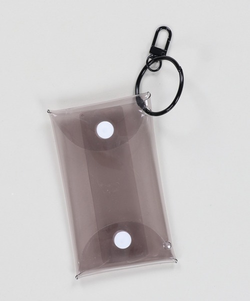 SPINNS（スピンズ）の「クリアカラーポーチ（ポーチ・レディース・ブルー/クリア/ブラック/オレンジ/パープル/イエロー/ピンク・ONESIZE）」の9枚目の写真