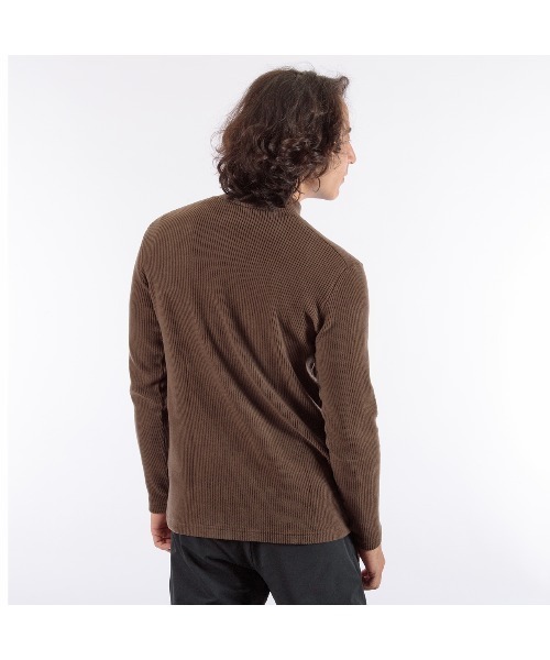 MAHF コーデュロイ　ブラウン上のみ コーデュロイ ハーフジッププルオーバージャケット | OUTLET | MAHF