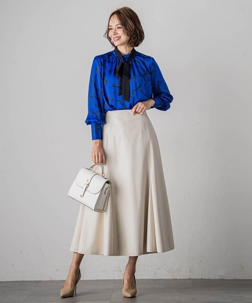 【セール】レザーマーメイドスカート(スカート)|Viaggio Blu(ビアッジョブルー) 【セール】レザーマーメイドスカート(スカート)|Viaggio Blu(ビアッジョブルー)