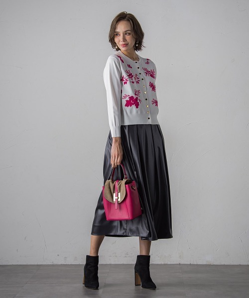 【セール】レザーマーメイドスカート(スカート)|Viaggio Blu(ビアッジョブルー) 【セール】レザーマーメイドスカート(スカート)|Viaggio Blu(ビアッジョブルー)