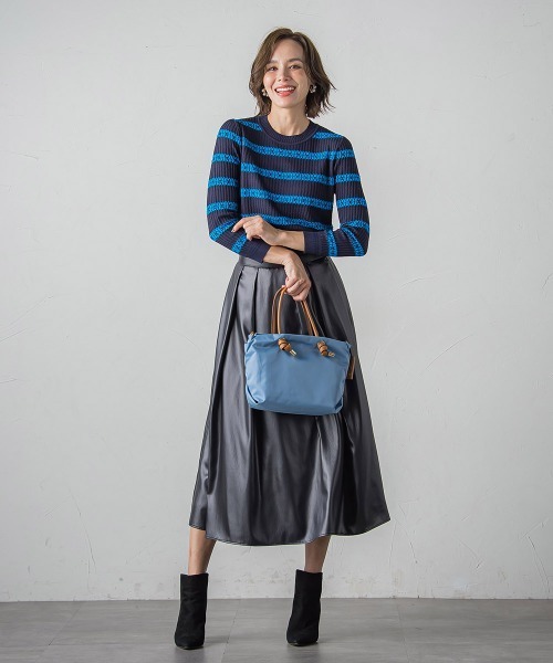 【セール】レザーマーメイドスカート(スカート)|Viaggio Blu(ビアッジョブルー) 【セール】レザーマーメイドスカート(スカート)|Viaggio Blu(ビアッジョブルー)