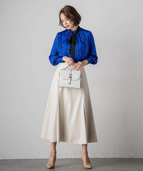 【セール】レザーマーメイドスカート(スカート)|Viaggio Blu(ビアッジョブルー) 【セール】レザーマーメイドスカート(スカート)|Viaggio Blu(ビアッジョブルー)