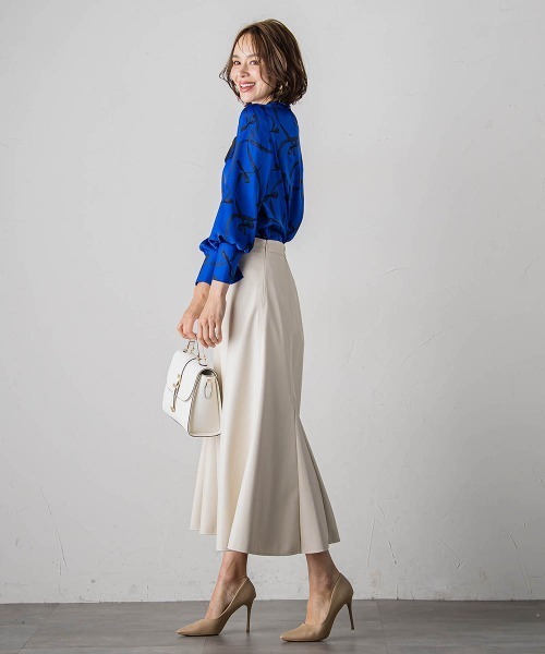 【セール】レザーマーメイドスカート(スカート)|Viaggio Blu(ビアッジョブルー) 【セール】レザーマーメイドスカート(スカート)|Viaggio Blu(ビアッジョブルー)