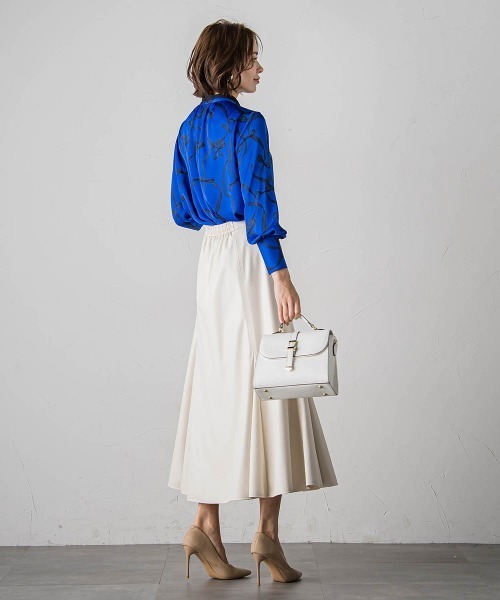 【セール】レザーマーメイドスカート(スカート)|Viaggio Blu(ビアッジョブルー) 【セール】レザーマーメイドスカート(スカート)|Viaggio Blu(ビアッジョブルー)