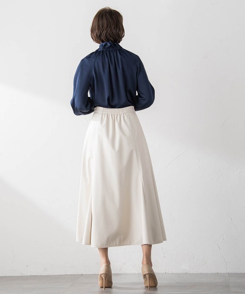 【セール】レザーマーメイドスカート(スカート)|Viaggio Blu(ビアッジョブルー) 【セール】レザーマーメイドスカート(スカート)|Viaggio Blu(ビアッジョブルー)