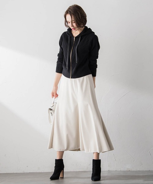 【セール】レザーマーメイドスカート(スカート)|Viaggio Blu(ビアッジョブルー) 【セール】レザーマーメイドスカート(スカート)|Viaggio Blu(ビアッジョブルー)