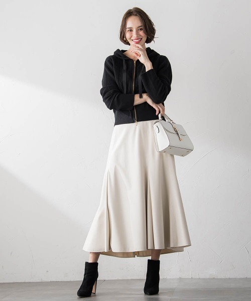 【セール】レザーマーメイドスカート(スカート)|Viaggio Blu(ビアッジョブルー) 【セール】レザーマーメイドスカート(スカート)|Viaggio Blu(ビアッジョブルー)