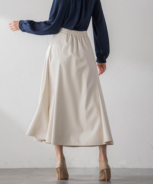 【セール】レザーマーメイドスカート(スカート)|Viaggio Blu(ビアッジョブルー) 【セール】レザーマーメイドスカート(スカート)|Viaggio Blu(ビアッジョブルー)