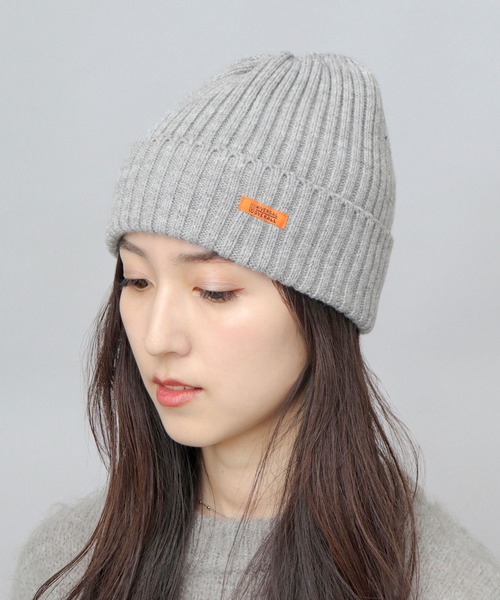 UNIVERSAL OVERALL(ユニバーサルオーバーオール)の「リブ編み ニットワッチ(ニット帽) 深め(ニットキャップ/ビーニー・メンズ・ネイビー/グレー/オフホワイト/ブラック/ブラウン・FREE)」の18枚目の写真