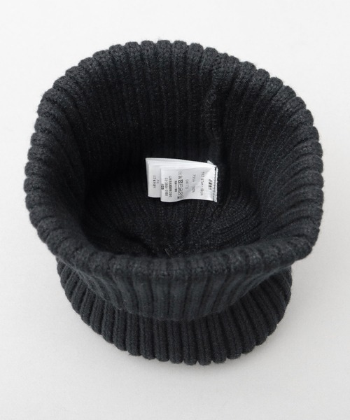 セール】リブ編み ニットワッチ（ニット帽） 深め（ニットキャップ