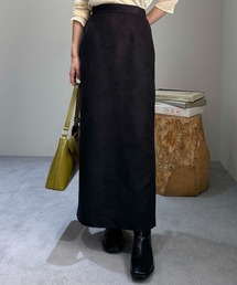 1chaku.（イッチャク）の「フェイクスエードストレートスカート（スカート・レディース）」