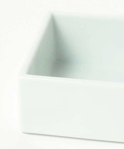 BEAMS JAPAN(ビームス ジャパン)の「【別注】堀江陶器 / 波佐見焼 お重 二段 中(お弁当箱・レディース・ホワイト・ONE SIZE)」の5枚目の写真