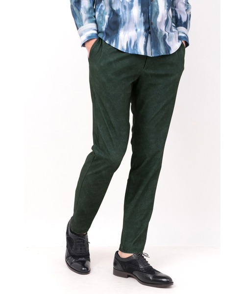 HIGH STREET(ハイストリート)の「HIGH STREET∴トリコットメッシュマーブル調プリントイージーパンツ(その他パンツ・メンズ・ベージュ/ネイビー/ブラック・M/LL/L/S)」の2枚目の写真