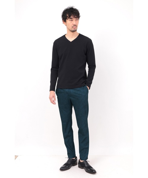 HIGH STREET(ハイストリート)の「HIGH STREET∴トリコットメッシュマーブル調プリントイージーパンツ(その他パンツ・メンズ・ベージュ/ネイビー/ブラック・M/LL/L/S)」の15枚目の写真