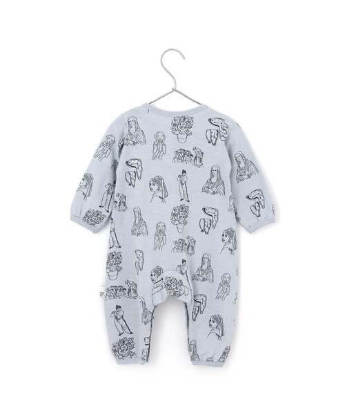 すごい絵総柄カバーオール（ロンパース）｜MAKE YOUR DAY