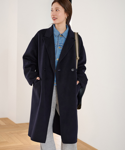 ≪追加≫SUPER160sダブルブレストコート2（チェスターコート