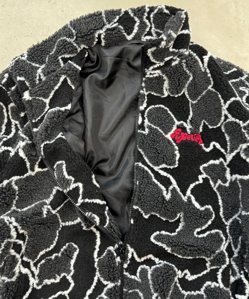 セール】クラックデザインボアブルゾン（ブルゾン）｜sedacle