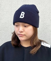 Basiquenti（ベーシックエンティ）の「【Basiquenti】Acrylic Logo Watch（アクリルロゴワッチ）BCD-Y42010（ニットキャップ/ビーニー）」