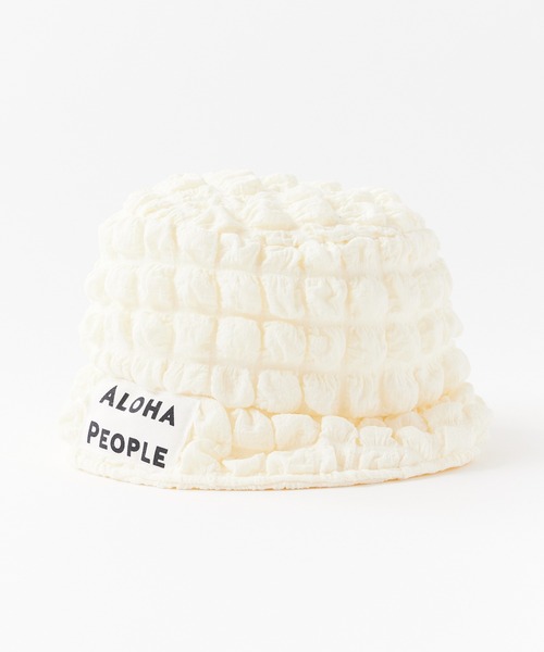 ROOPTOKYO（ループトウキョウ）の「ALOHA PEOPLE/アロハピープル ポップコーンバケットハット（ハット・レディース・ブラウン/ホワイト/ブラック・FREE）」の18枚目の写真