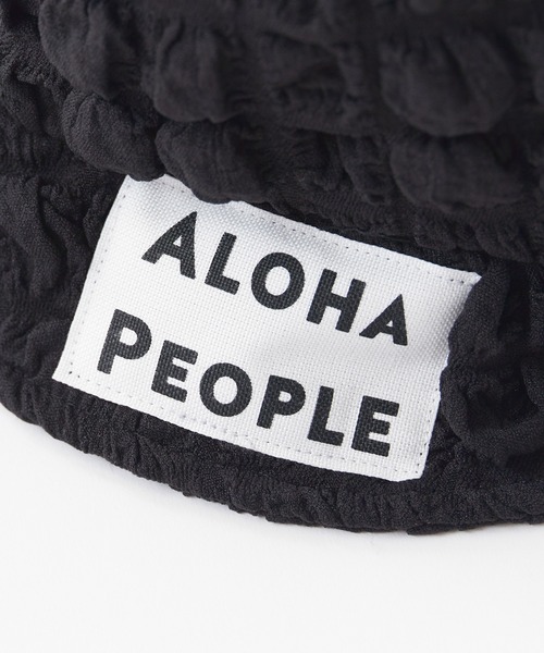 ROOPTOKYO（ループトウキョウ）の「ALOHA PEOPLE/アロハピープル ポップコーンバケットハット（ハット・レディース・ブラウン/ホワイト/ブラック・FREE）」の4枚目の写真