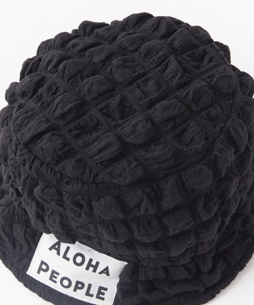ROOPTOKYO（ループトウキョウ）の「ALOHA PEOPLE/アロハピープル ポップコーンバケットハット（ハット・レディース・ブラウン/ホワイト/ブラック・FREE）」の5枚目の写真