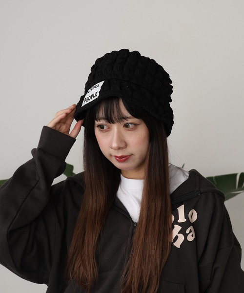 ROOPTOKYO（ループトウキョウ）の「ALOHA PEOPLE/アロハピープル ポップコーンバケットハット（ハット・レディース・ブラウン/ホワイト/ブラック・FREE）」の17枚目の写真