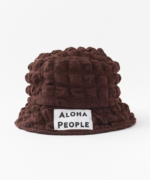 ROOPTOKYO（ループトウキョウ）の「ALOHA PEOPLE/アロハピープル ポップコーンバケットハット（ハット・レディース・ブラウン/ホワイト/ブラック・FREE）」の21枚目の写真