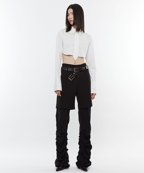 POOLDE/プールデ　Layered Shirts/レイヤードシャツ POOLDE/プールデ】Layered Shirts/レイヤードシャツ（シャツ