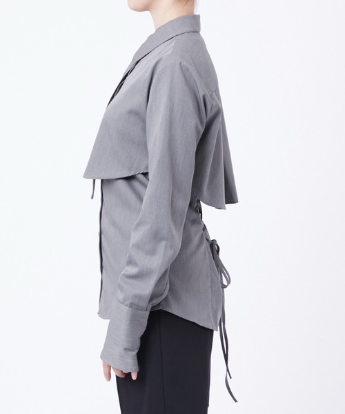 POOLDE/プールデ】Layered Shirts/レイヤードシャツ（シャツ/ブラウス