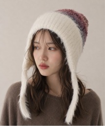 モヘアニット」に該当するニットキャップ/ビーニーファッション通販