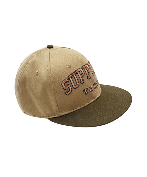 SUPPLIER(サプライヤー)の「【50%OFF】SUPPLIER/サプライヤー College Logo Baseball Cap カレッジロゴベースボールキャップ(キャップ・メンズ・ブラウン・FREE)」の4枚目の写真