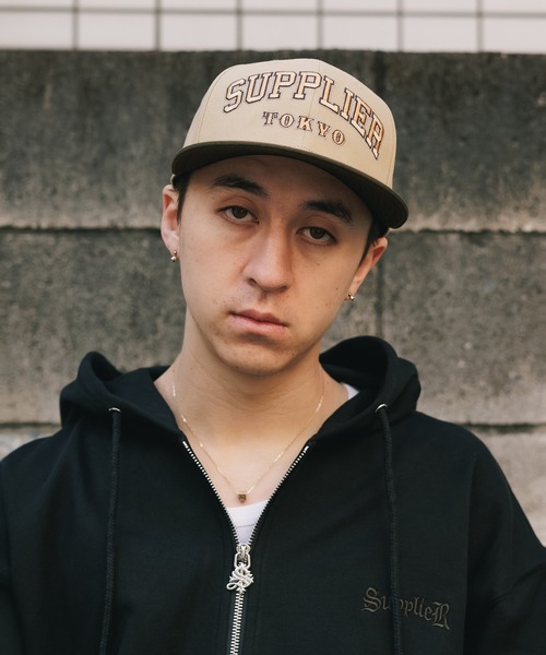 SUPPLIER(サプライヤー)の「【50%OFF】SUPPLIER/サプライヤー College Logo Baseball Cap カレッジロゴベースボールキャップ(キャップ・メンズ・ブラウン・FREE)」の9枚目の写真