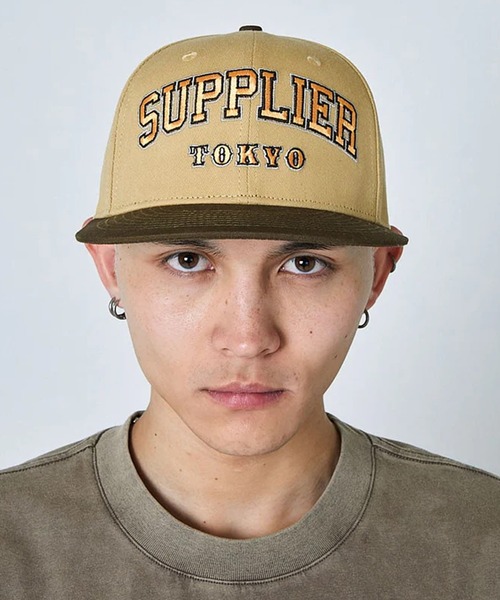 SUPPLIER(サプライヤー)の「【50%OFF】SUPPLIER/サプライヤー College Logo Baseball Cap カレッジロゴベースボールキャップ(キャップ・メンズ・ブラウン・FREE)」の11枚目の写真