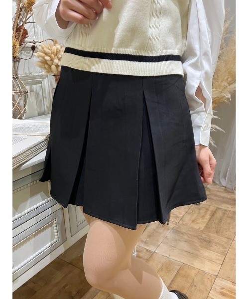 PHILLY】ボックスプリーツミニスカート（スカート）｜PHILLY