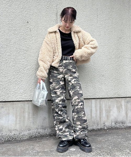 Mi-je(ミジェ)の「カーブパンツ【韓国ファッション】(その他パンツ・レディース・ネイビー/カーキ/ブルー・S/M)」の22枚目の写真