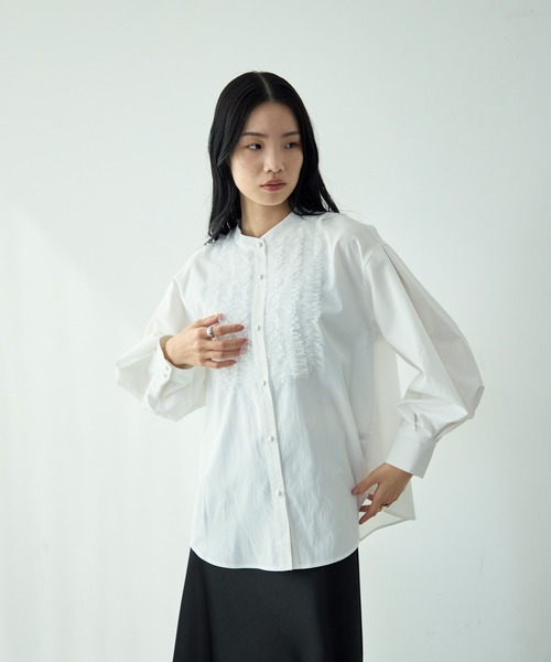 チュールフリルブラウス（シャツ/ブラウス）｜Trish（トリッシュ）の