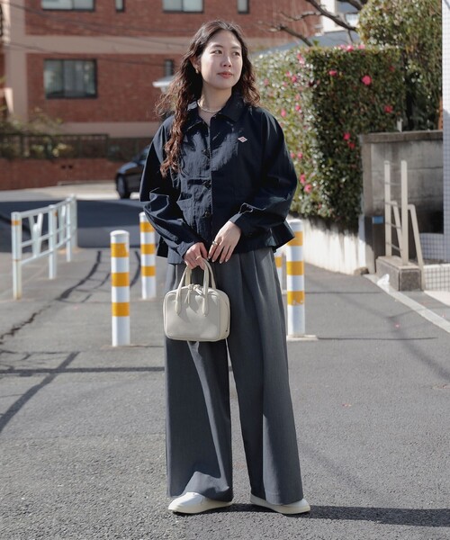 DANTON / NYLON TUSSER DOLMAN SLEEVE JACKET（ブルゾン