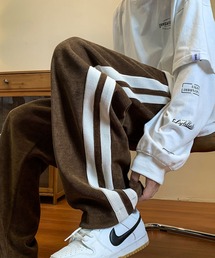 サイドラインコーデュロイパンツ