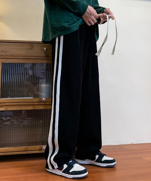 MGV(エムジーヴィー)の「サイドラインコーデュロイパンツ(その他パンツ・メンズ・アイボリー/ブラック/ブラウン・MEDIUM/LARGE/X-LARGE)」の5枚目の写真