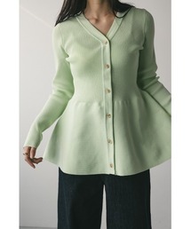 STYLEMIXER | ペプラムフレアニットトップ(ニット/セーター)