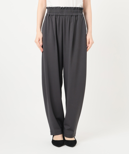VERMEIL par iena(ヴェルメイユパーイエナ)の「stretch jersey pants(その他パンツ・レディース・チャコールグレー/スカイブルー/ネイビー・FREE)」の9枚目の写真