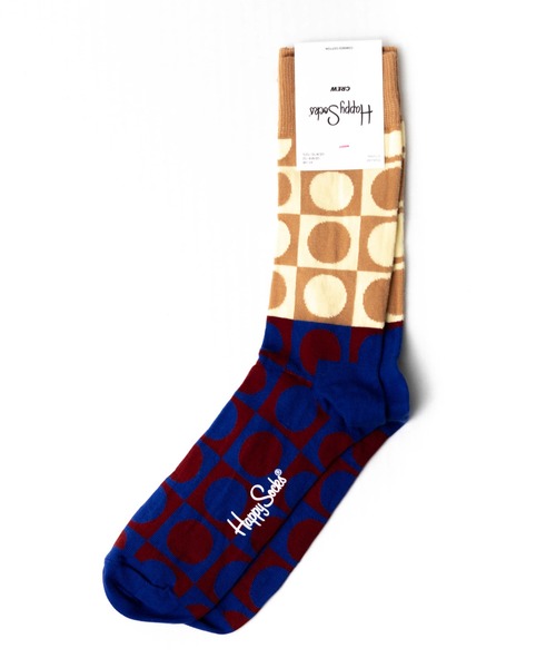 Happy Socks（ハッピーソックス）の「/HAPPY SOCKS/キャッチーデザインソックス（ソックス/靴下・メンズ・ベージュ系その他・MEDIUM/SMALL）」の3枚目の写真