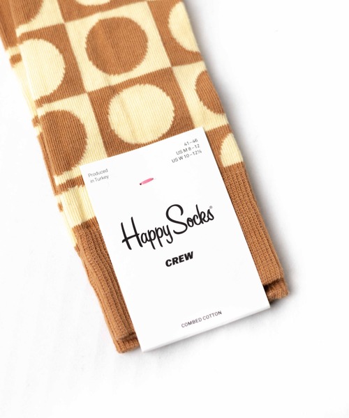 Happy Socks（ハッピーソックス）の「/HAPPY SOCKS/キャッチーデザインソックス（ソックス/靴下・メンズ・ベージュ系その他・MEDIUM/SMALL）」の2枚目の写真